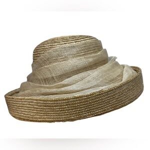 Vintage Laura Ashley Romantic Straw Hat